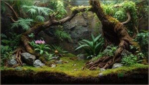 adding decorative elements and plants adding decorative elements and plants