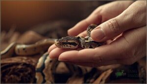 approaching and picking up your snake approaching and picking up your snake