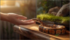 approaching your snake calmly approaching your snake calmly