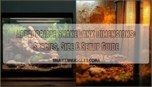 appropriate snake tank dimensions appropriate snake tank dimensions