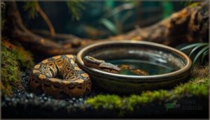 ball python water bowl sizing ball python water bowl sizing