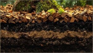 bark chips and forest-floor mixes bark chips and forest-floor mixes