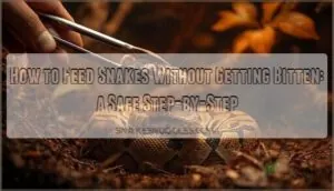 best way to feed snakes without getting bitten