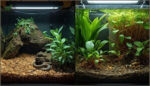 bioactive vs. traditional substrate setups bioactive vs. traditional substrate setups