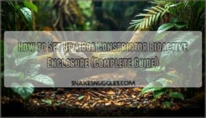 boa constrictor bioactive enclosure boa constrictor bioactive enclosure