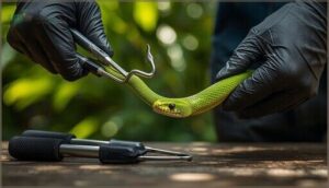 choosing and using snake hooks and tongs choosing and using snake hooks and tongs