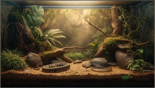 Image showcasing How to Set Up Indoor Snake Habitats: a Step-by-Step Guide