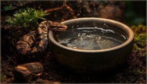 choosing the right water bowl for your snake choosing the right water bowl for your snake