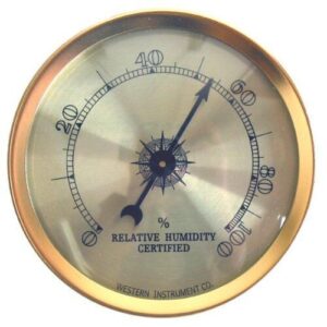 Cigar Oasis Analog Hygrometer and B00JXOKPT0