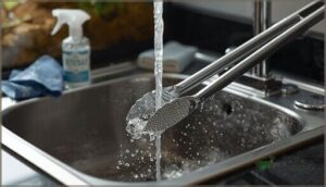 cleaning and maintaining feeding tongs cleaning and maintaining feeding tongs