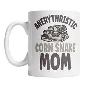 Cute Anerythristic Corn Snake Mom B0C6NV38RF