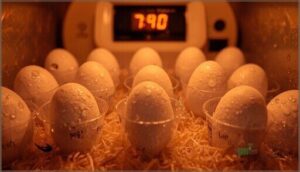 egg collection and incubation setup egg collection and incubation setup