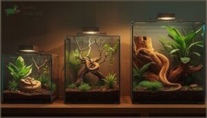 enclosure sizes by age enclosure sizes by age