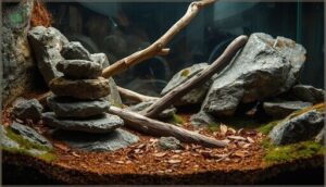 enhancing terrain with rocks and driftwood enhancing terrain with rocks and driftwood