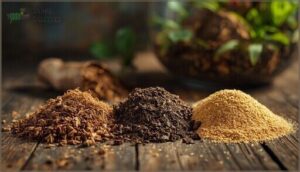 essential ingredients (coco coir, topsoil, sand) essential ingredients (coco coir, topsoil, sand)