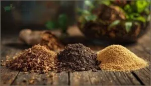 essential ingredients (coco coir, topsoil, sand) essential ingredients (coco coir, topsoil, sand)