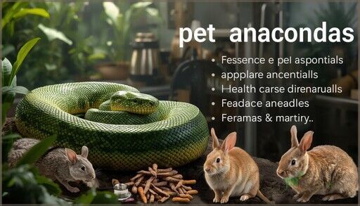 Anaconda as a Pet: Facts, Legal Issues, Care, and Owner Responsibilities