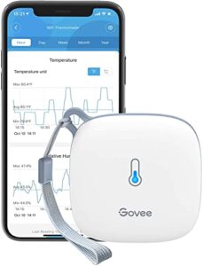 Govee Smart Thermometer Hygrometer, WiFi B0872ZWV8X