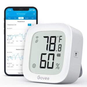 Govee WiFi Thermometer Hygrometer H5103, B0B5KF2J34