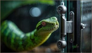 hinge placement and security features hinge placement and security features