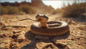 hissing, rattling, and bluff strikes hissing, rattling, and bluff strikes