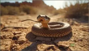 hissing, rattling, and bluff strikes hissing, rattling, and bluff strikes