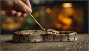 hook training for nervous snakes hook training for nervous snakes