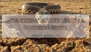 how do snakes sense water how do snakes sense water