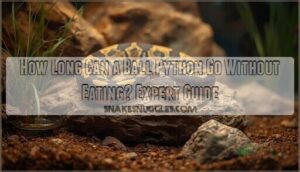 how long can a ball python go without eating how long can a ball python go without eating
