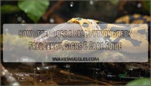 how often does a ball python shed how often does a ball python shed