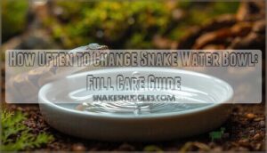 how often to change snake water bowl how often to change snake water bowl