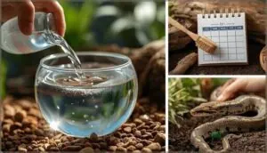 how often to clean snake water bowls how often to clean snake water bowls