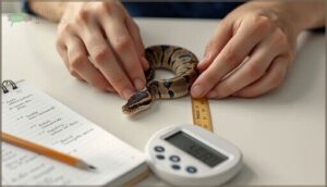 how to measure snake growth how to measure snake growth