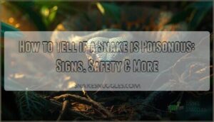 how to tell if a snake is poisonous how to tell if a snake is poisonous