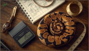 how to track your ball python's growth how to track your ball python's growth