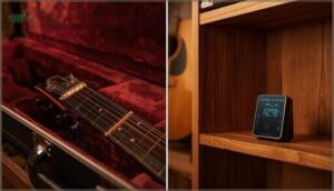 in-case vs. room hygrometers in-case vs. room hygrometers