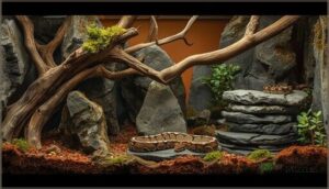 incorporating driftwood and rocks incorporating driftwood and rocks