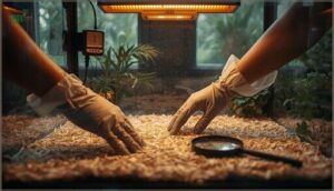 initial cleaning and inspection initial cleaning and inspection