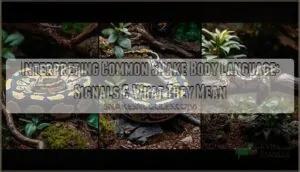 interpreting common snake body language interpreting common snake body language