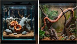 juvenile vs. adult enclosure needs juvenile vs. adult enclosure needs