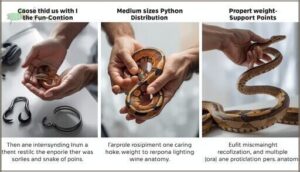 lifting techniques for different snake sizes lifting techniques for different snake sizes