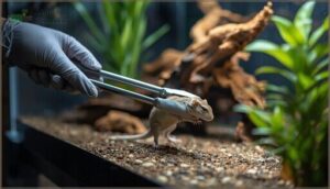 maintaining a safe distance during feeding maintaining a safe distance during feeding