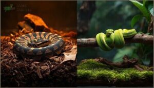 matching substrate to snake species matching substrate to snake species