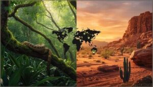 natural habitats and geographic range natural habitats and geographic range