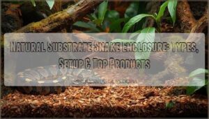 natural substrate snake enclosure natural substrate snake enclosure
