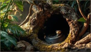 naturalistic log and branch hides naturalistic log and branch hides