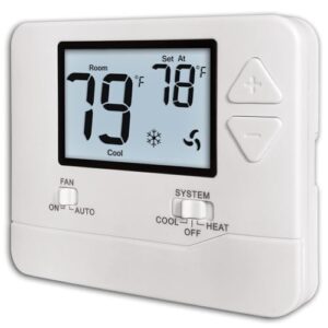 Non Programmable Thermostats for Home Conventional B078WWKZFC