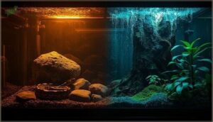 not providing a proper temperature gradient not providing a proper temperature gradient