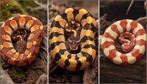 pattern variations (motley, striped, banded) pattern variations (motley, striped, banded)