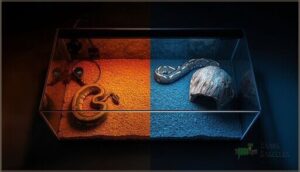 positioning for proper thermal gradient positioning for proper thermal gradient